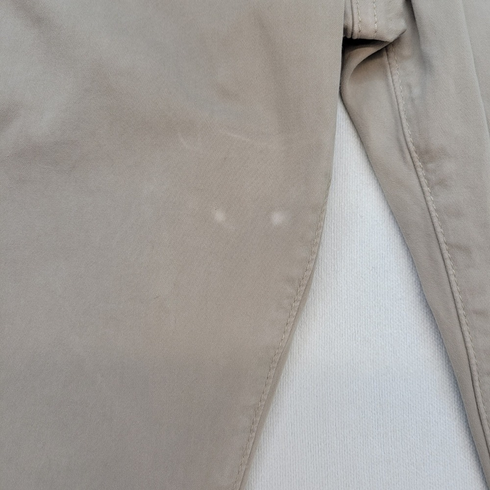 AG Adriano Goldschmied The Graduate Pants Mens 38x34 Tan Tailored Leg Khaki - Picture 5 of 12